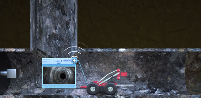 Caractéristiques de caméra d'inspection de tuyau d'échappement X1